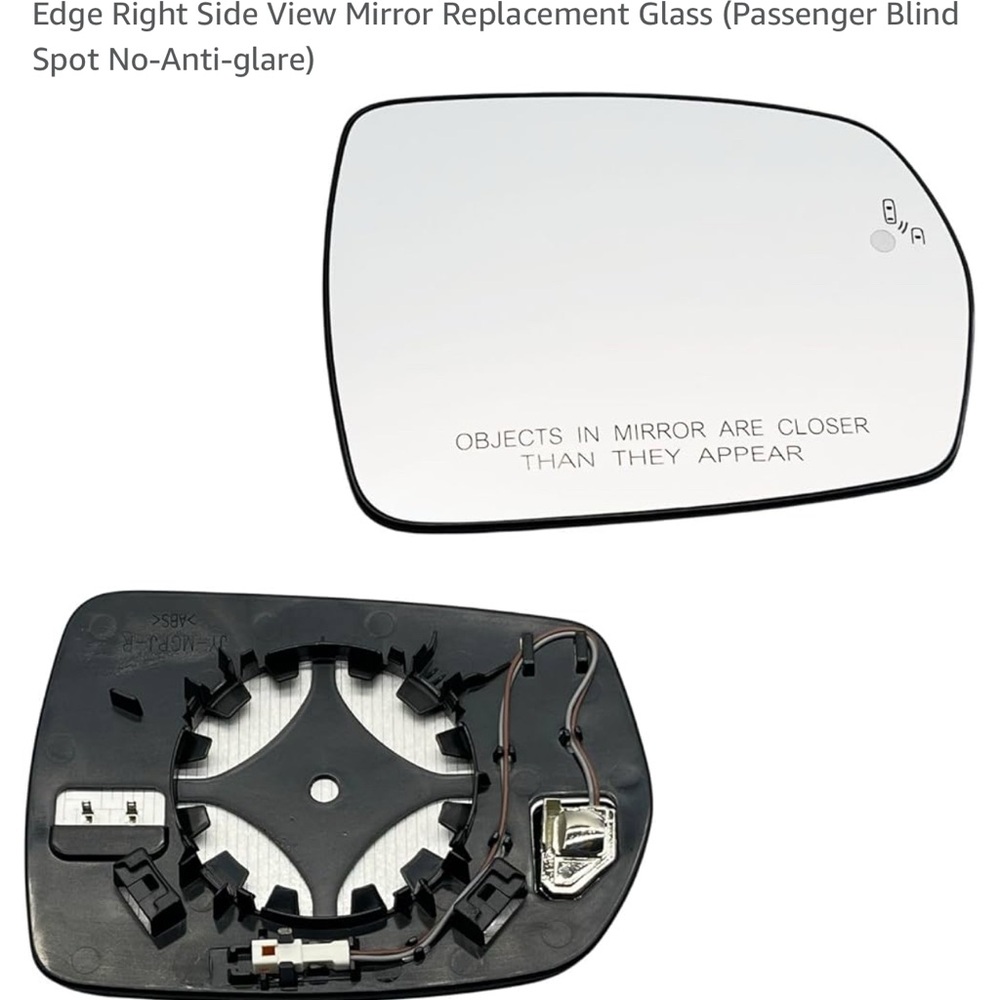 Source Unknown Black In-Mirror Video System
